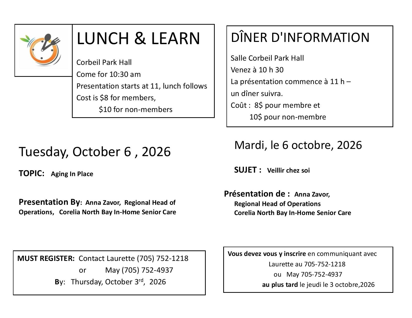 Lunch & Learn
