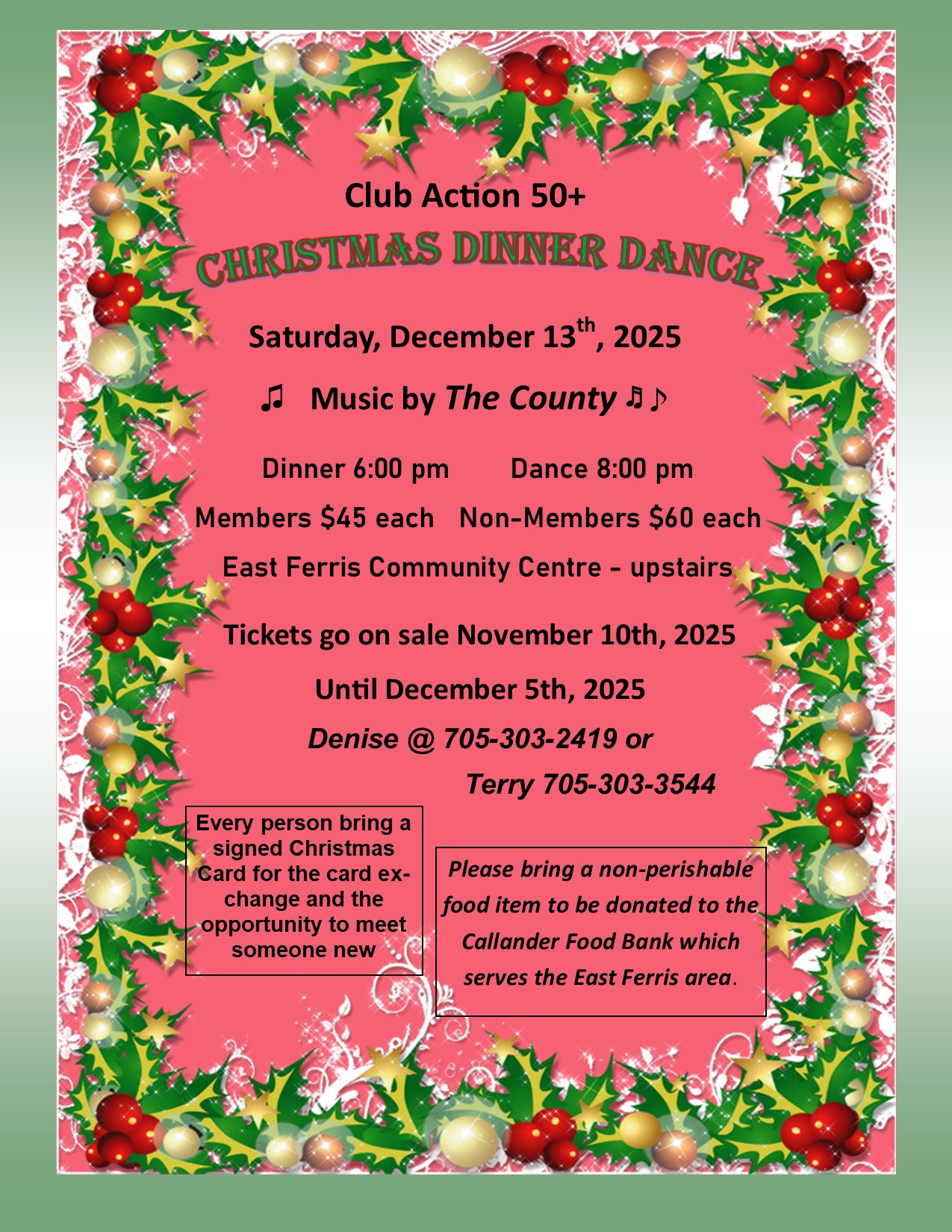 Christmas Dinner & Dance